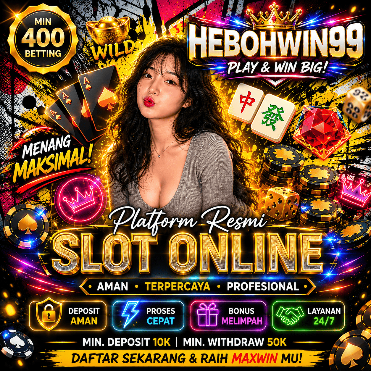Kunjungi! HEBOHWIN99 Akses Masuk Platform Resmi Slot Online
